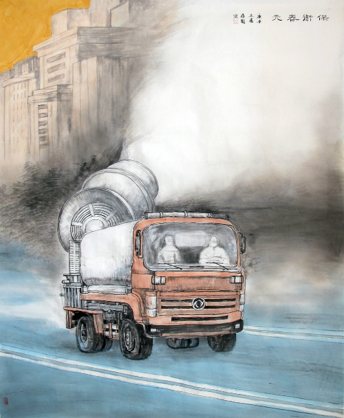 【甘肅全民戰(zhàn)“疫”】保衛(wèi)春天！蘭州榆中縣文藝界致敬“逆行者”