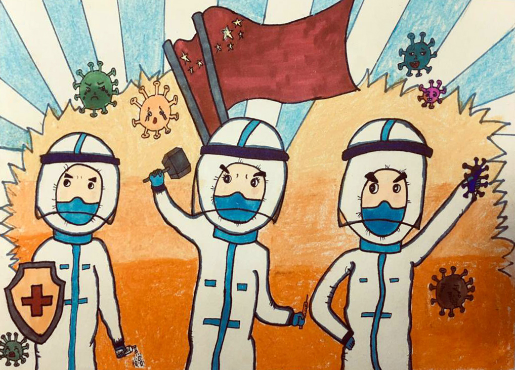 “疫情當(dāng)前，孩子們有‘畫’說(shuō)”作品展播（三十九）