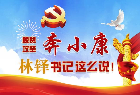 長圖|脫貧奔小康，林鐸書記這么說！