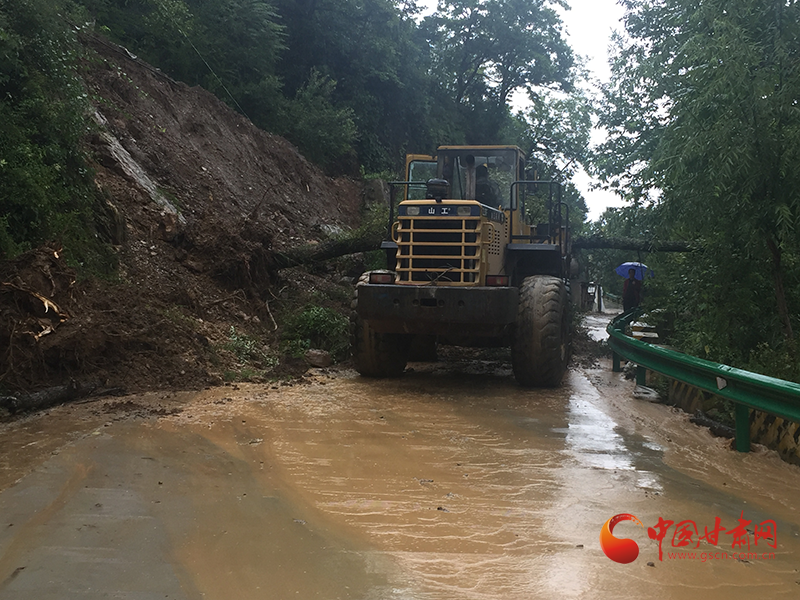 康縣長壩鎮(zhèn)：鏟車、120合力“逆行”救援群眾  
