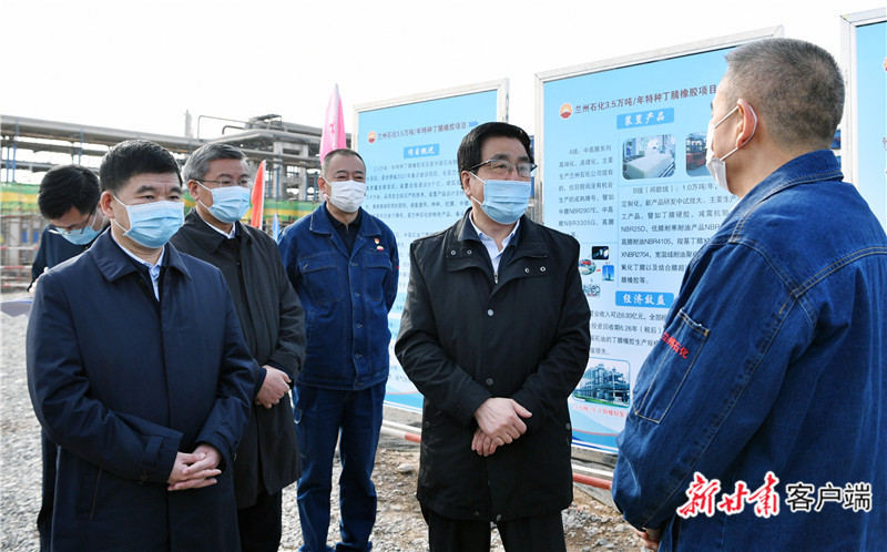 【快訊】林鐸在蘭州市調研重大項目建設