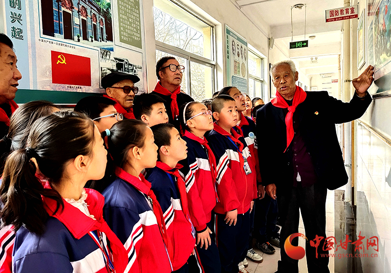 民勤：黨史學(xué)習(xí)教育進(jìn)校園 培育時代新人