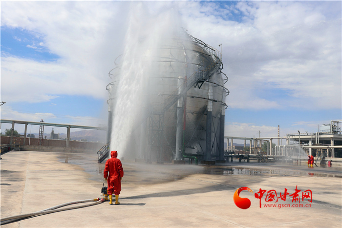 金昌：聯(lián)合演練提升?；吠话l(fā)事件處置能力