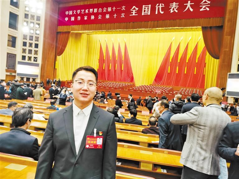 【聚焦2022甘肅兩會(huì)】網(wǎng)絡(luò)文學(xué)作家胡說(shuō)：不負(fù)初心，寫(xiě)有意義的文字