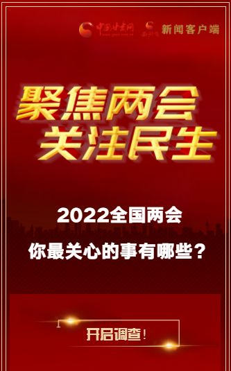 H5｜2022全國兩會(huì)，你最關(guān)心的事有哪些？