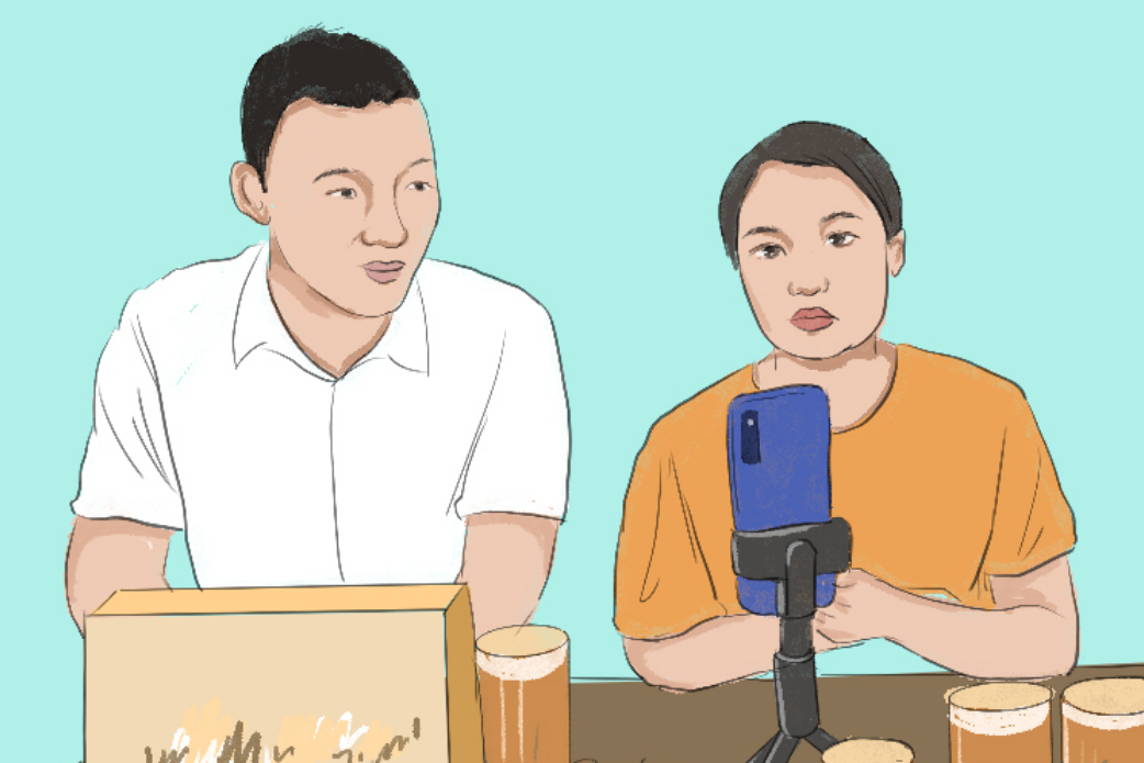 手繪|攢勁!閃閃發(fā)光的up青年