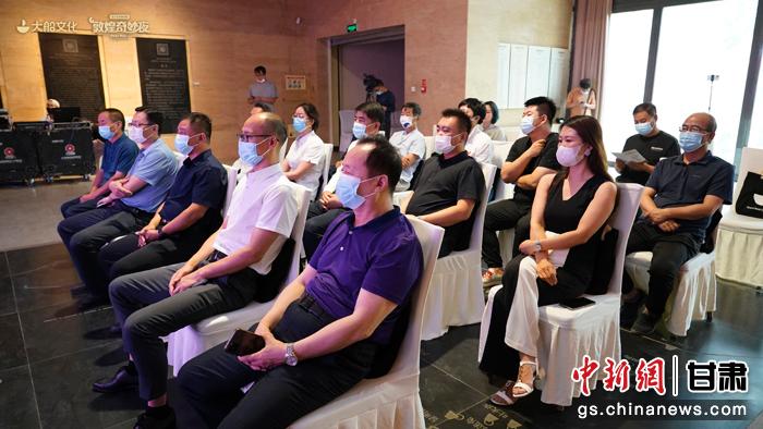 親子音樂舞臺劇《敦煌奇妙夜》全國巡演新聞發(fā)布會現(xiàn)場。