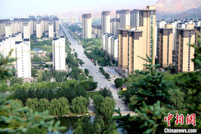 圖為樂都朝陽山片區(qū)?！⊙Φ?攝