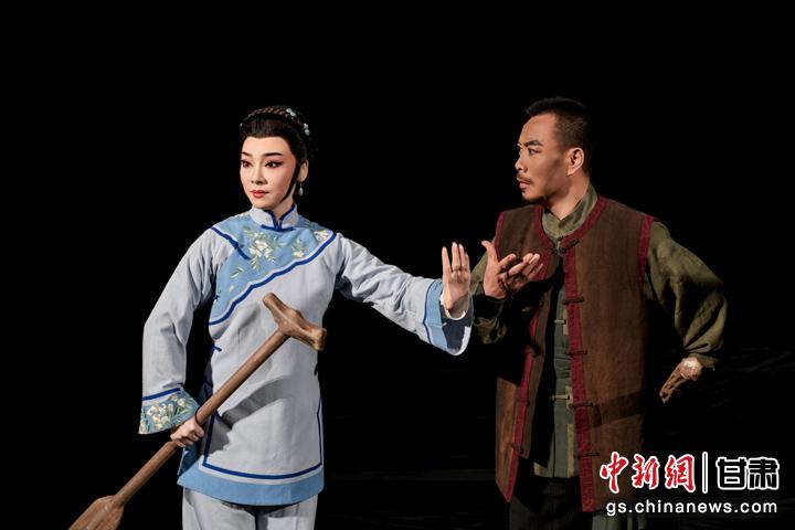 圖為演出劇照。甘肅省隴劇院供圖