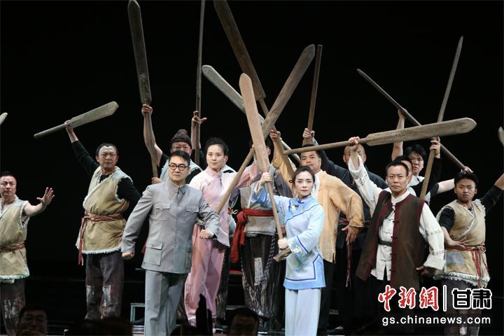 圖為演出劇照。甘肅省隴劇院供圖