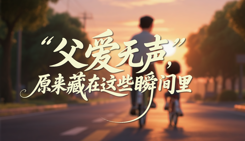 AI視頻|父愛(ài)無(wú)聲，原來(lái)藏在這些瞬間里